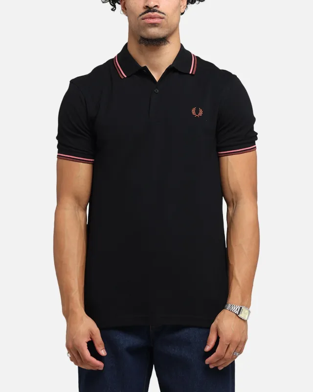 Fred Perry Twin Tipped Polo Shirt Black sold by Culture Kings