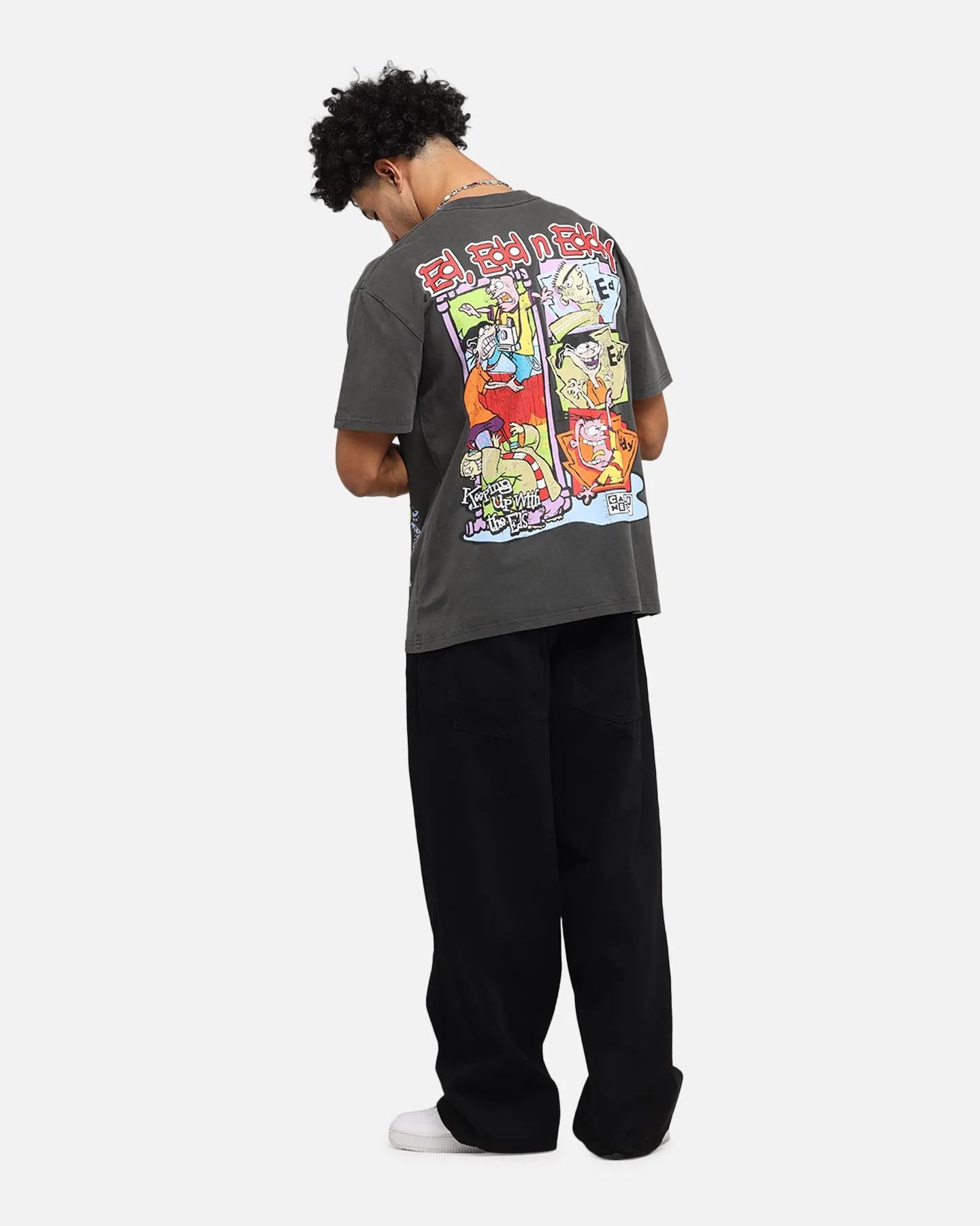 American Thrift X Cartoon Network Ed Edd N Eddy Heavy T-Shirt Black Wash sold by Culture Kings product image thumbnail 4