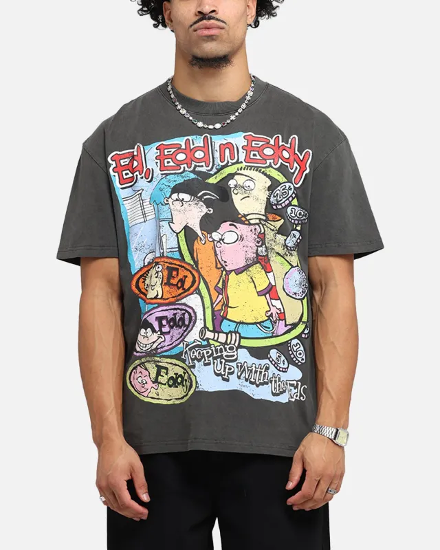 American Thrift X Cartoon Network Ed Edd N Eddy Heavy T-Shirt Black Wash sold by Culture Kings