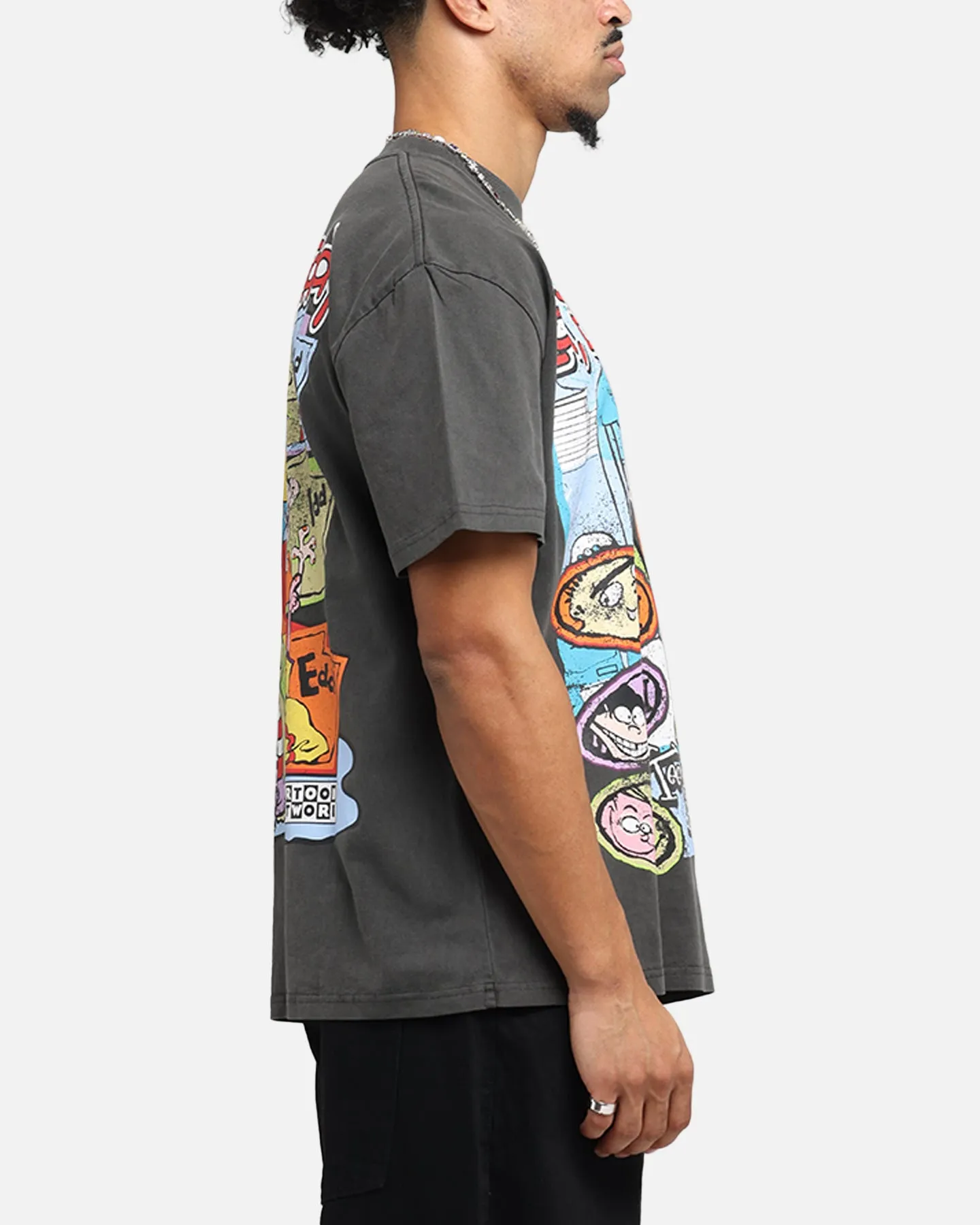 American Thrift X Cartoon Network Ed Edd N Eddy Heavy T-Shirt Black Wash sold by Culture Kings product image thumbnail 5