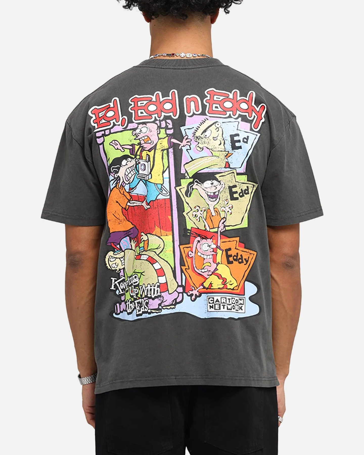 American Thrift X Cartoon Network Ed Edd N Eddy Heavy T-Shirt Black Wash sold by Culture Kings product image thumbnail 2