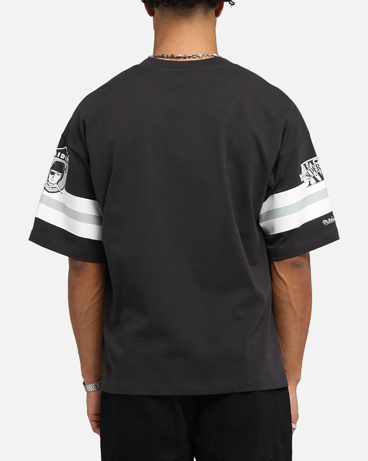 Mitchell & Ness Las Vegas Raiders XVIII Boxy T-Shirt Faded Black sold by Culture Kings product image thumbnail 3