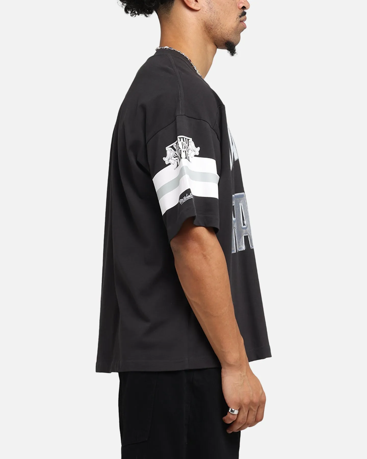 Mitchell & Ness Las Vegas Raiders XVIII Boxy T-Shirt Faded Black sold by Culture Kings product image thumbnail 4