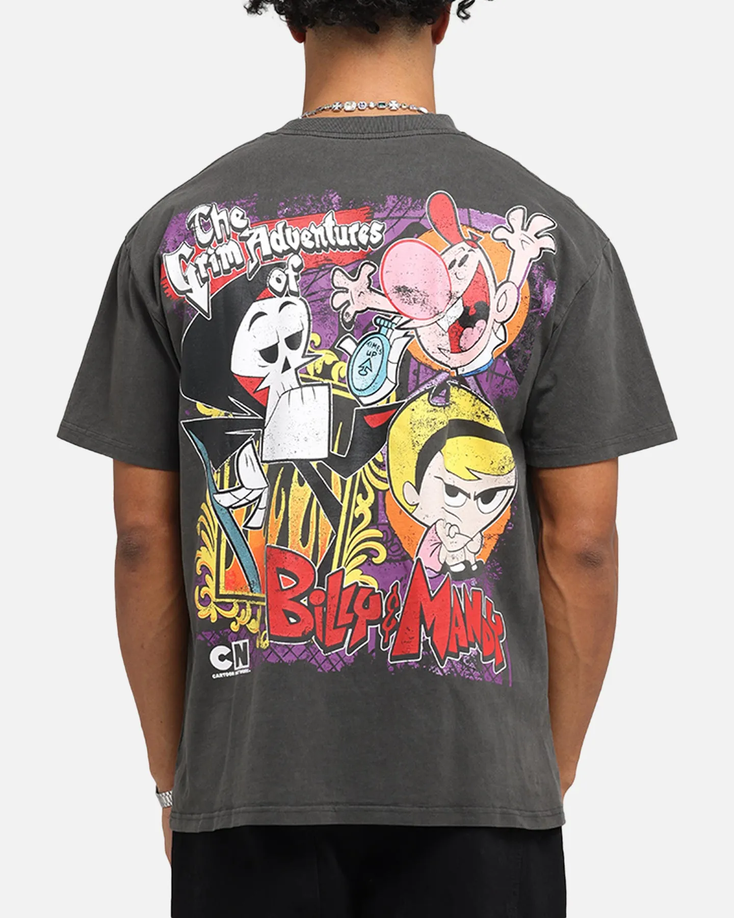American Thrift X Cartoon Network Grim Adventures Heavy T-Shirt Black Wash sold by Culture Kings