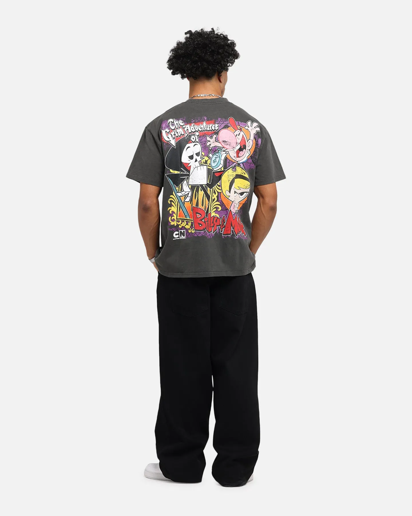 American Thrift X Cartoon Network Grim Adventures Heavy T-Shirt Black Wash sold by Culture Kings product image thumbnail 3