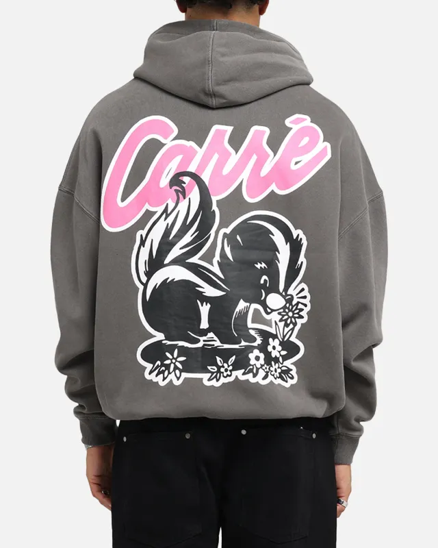 Carre Pepe Hoodie Washed Charcoal sold by Culture Kings