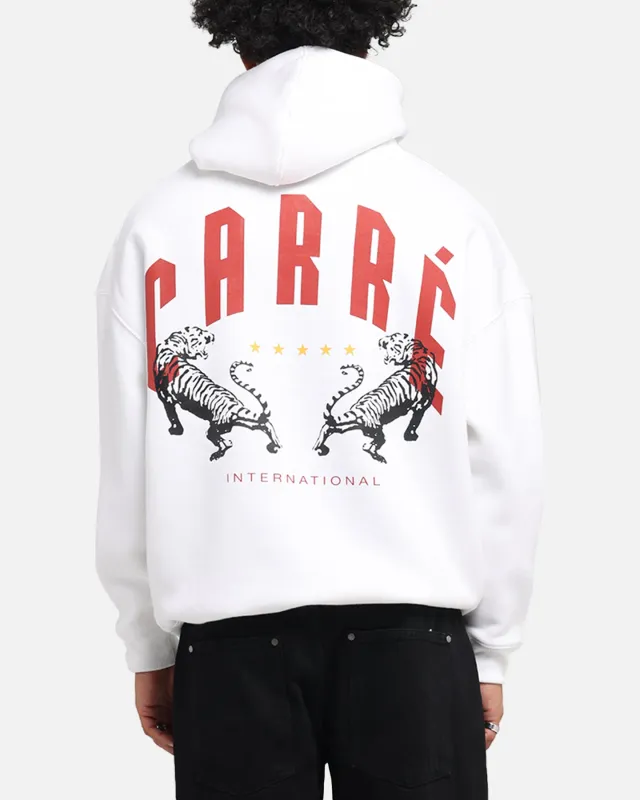 Carre Tiger Glow Hoodie White made by Culture Kings