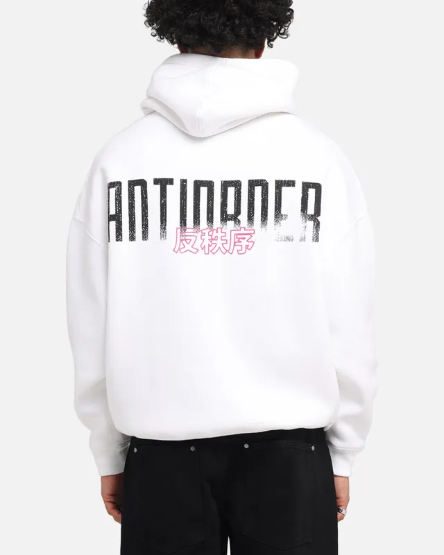 The Anti Order Ryuken Boxy Hoodie White made by Culture Kings