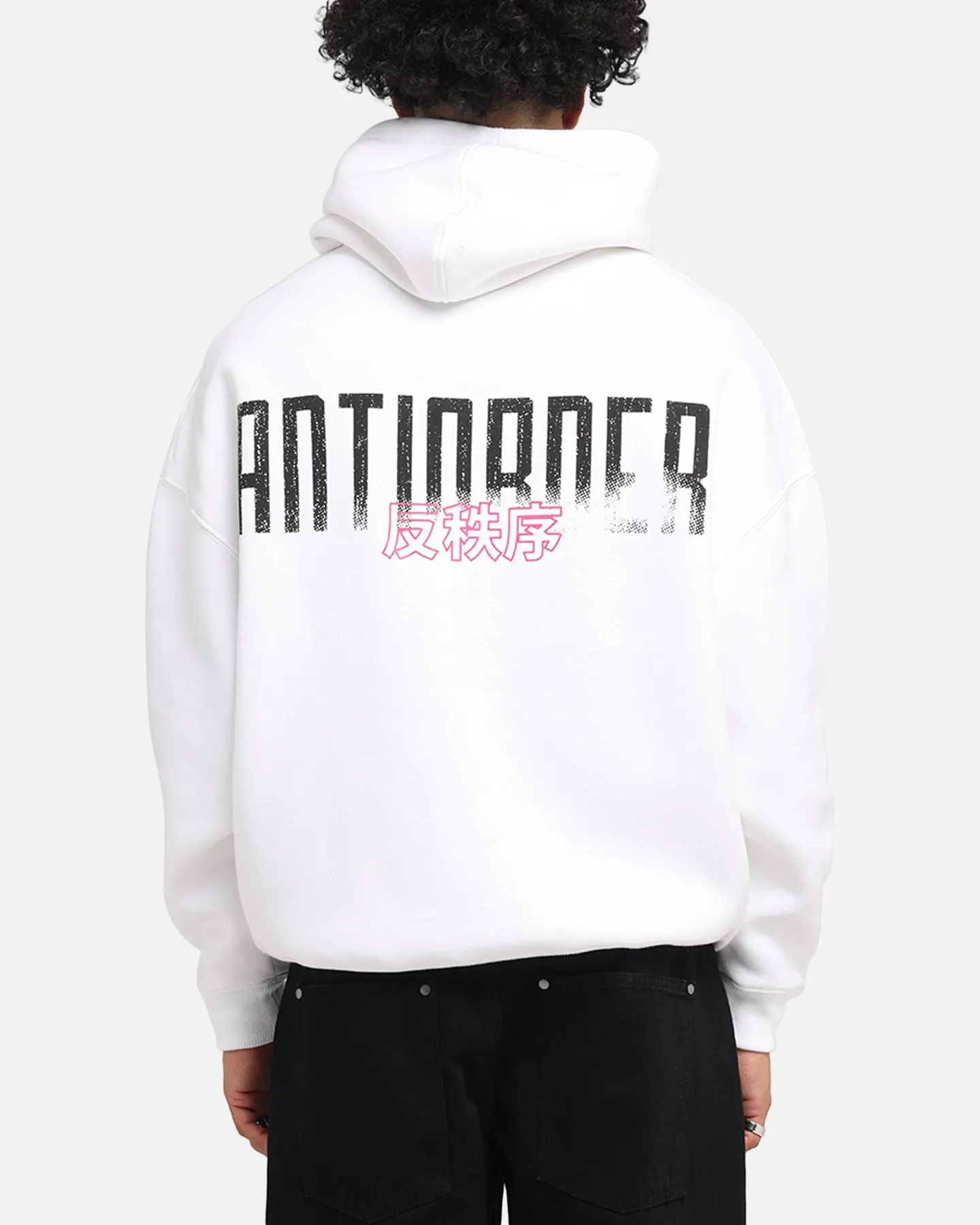 The Anti Order Ryuken Boxy Hoodie White sold by Culture Kings