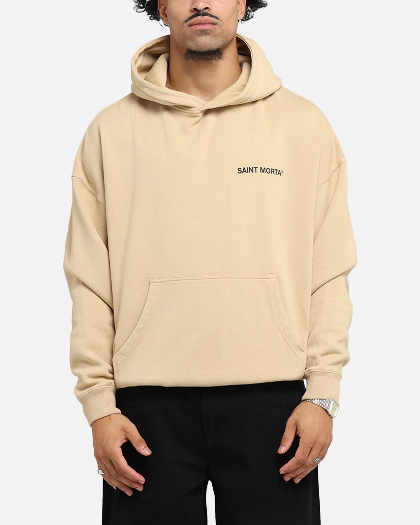 Saint Morta Awakening Boxy Hoodie Stone sold by Culture Kings product image thumbnail 2