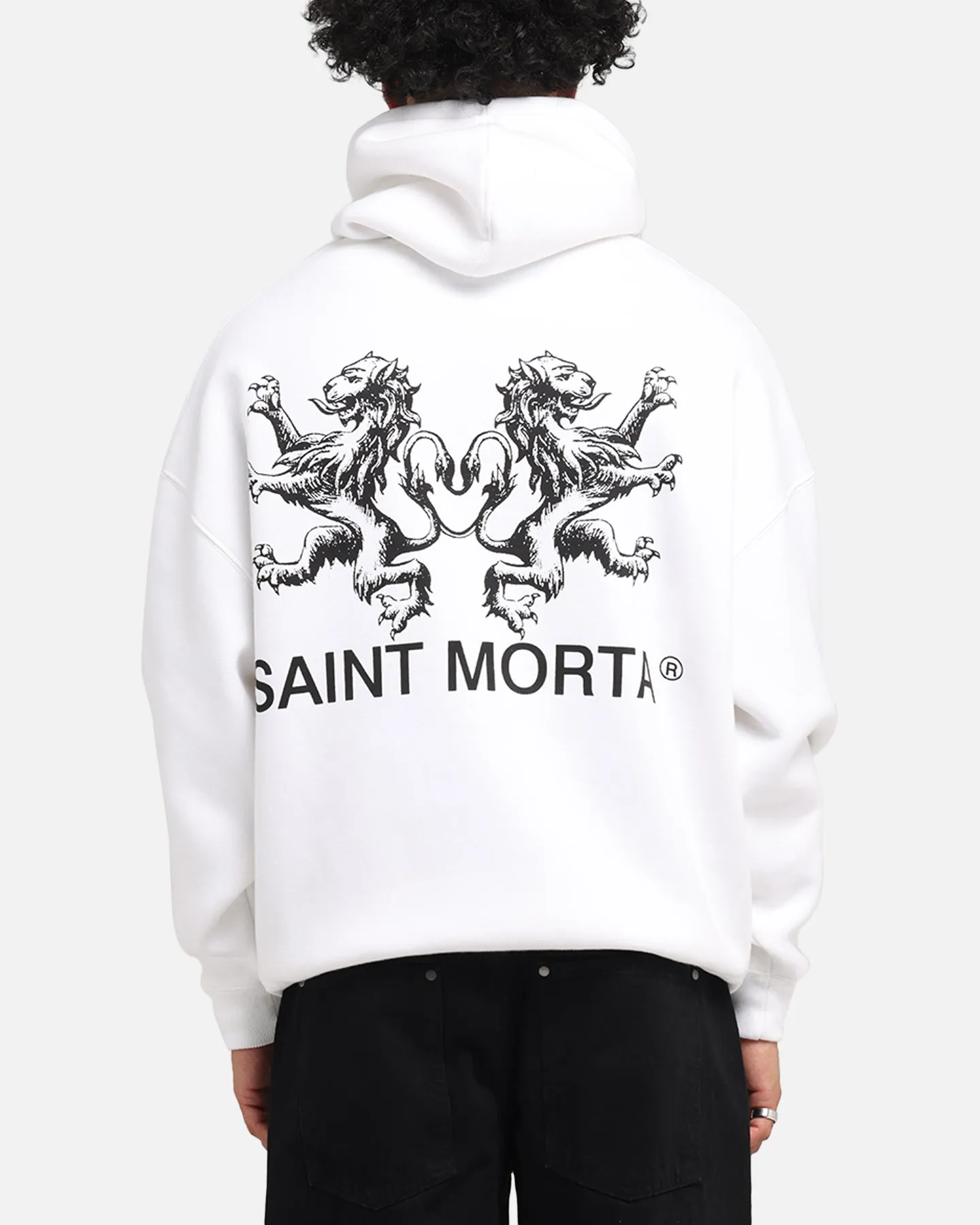 Saint Morta Lover Club Boxy Hoodie White sold by Culture Kings