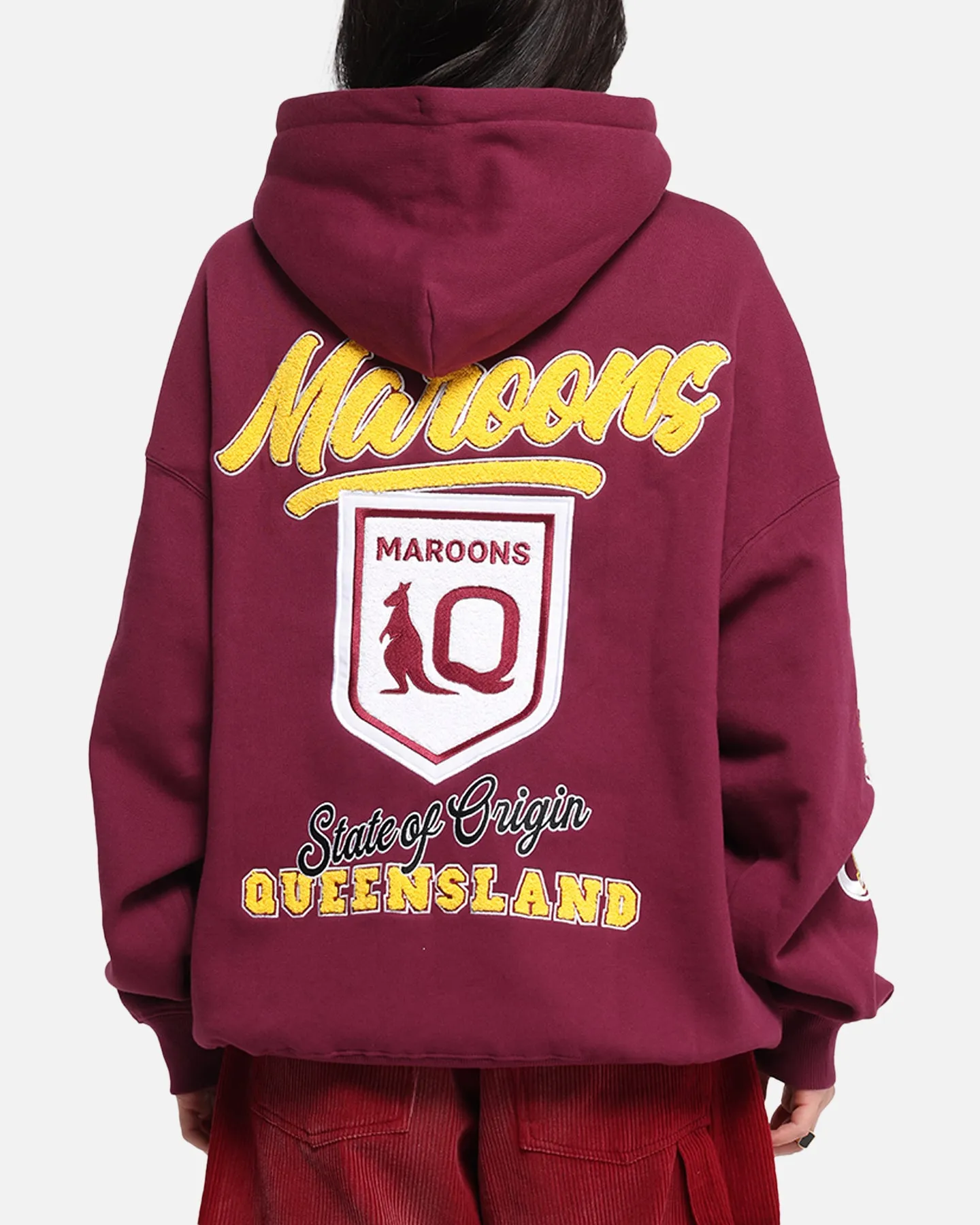 Queensland Rugby League Queensland Maroons State Of Origin Hoodie Maroon sold by Culture Kings