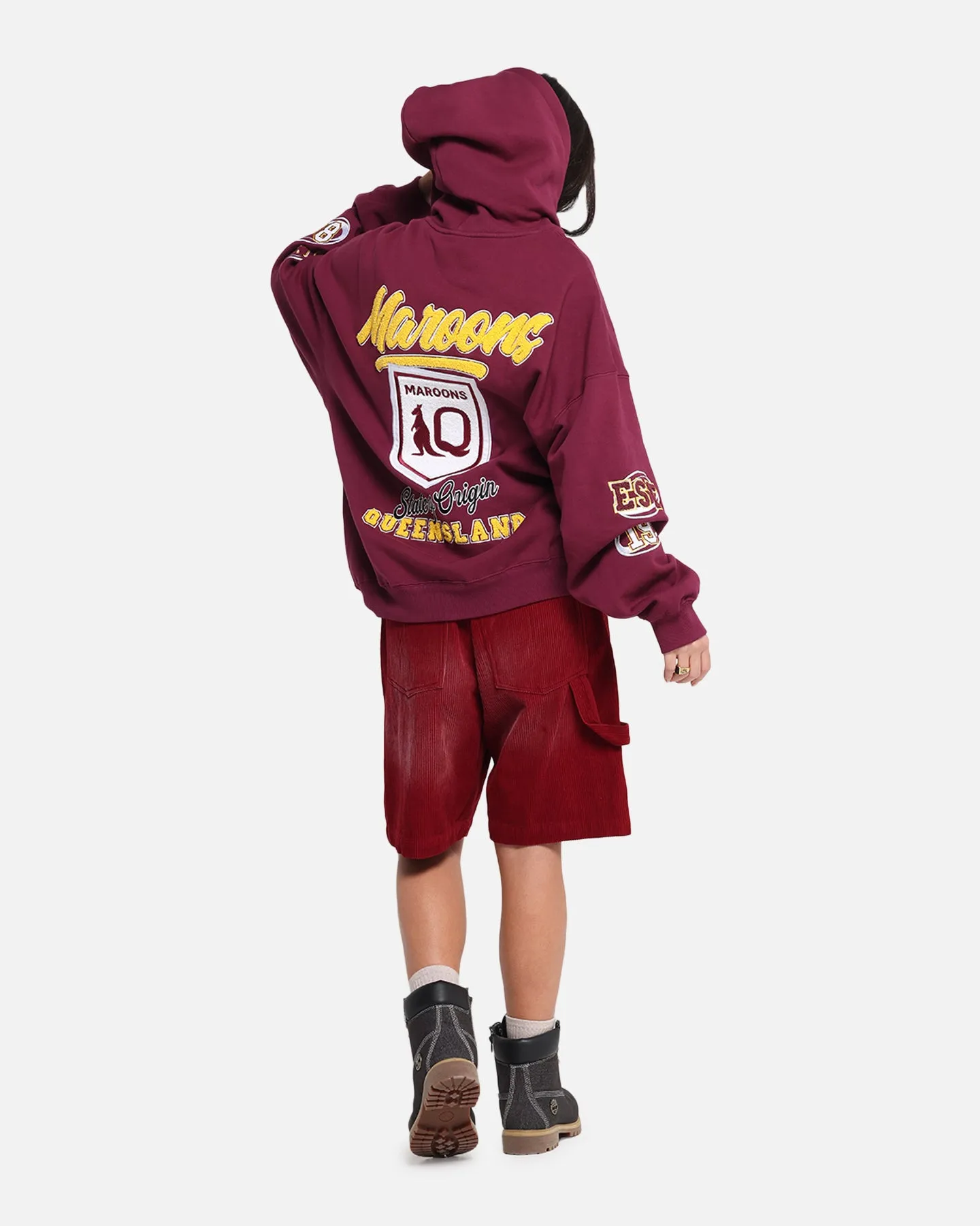 Queensland Rugby League Queensland Maroons State Of Origin Hoodie Maroon sold by Culture Kings product image thumbnail 3