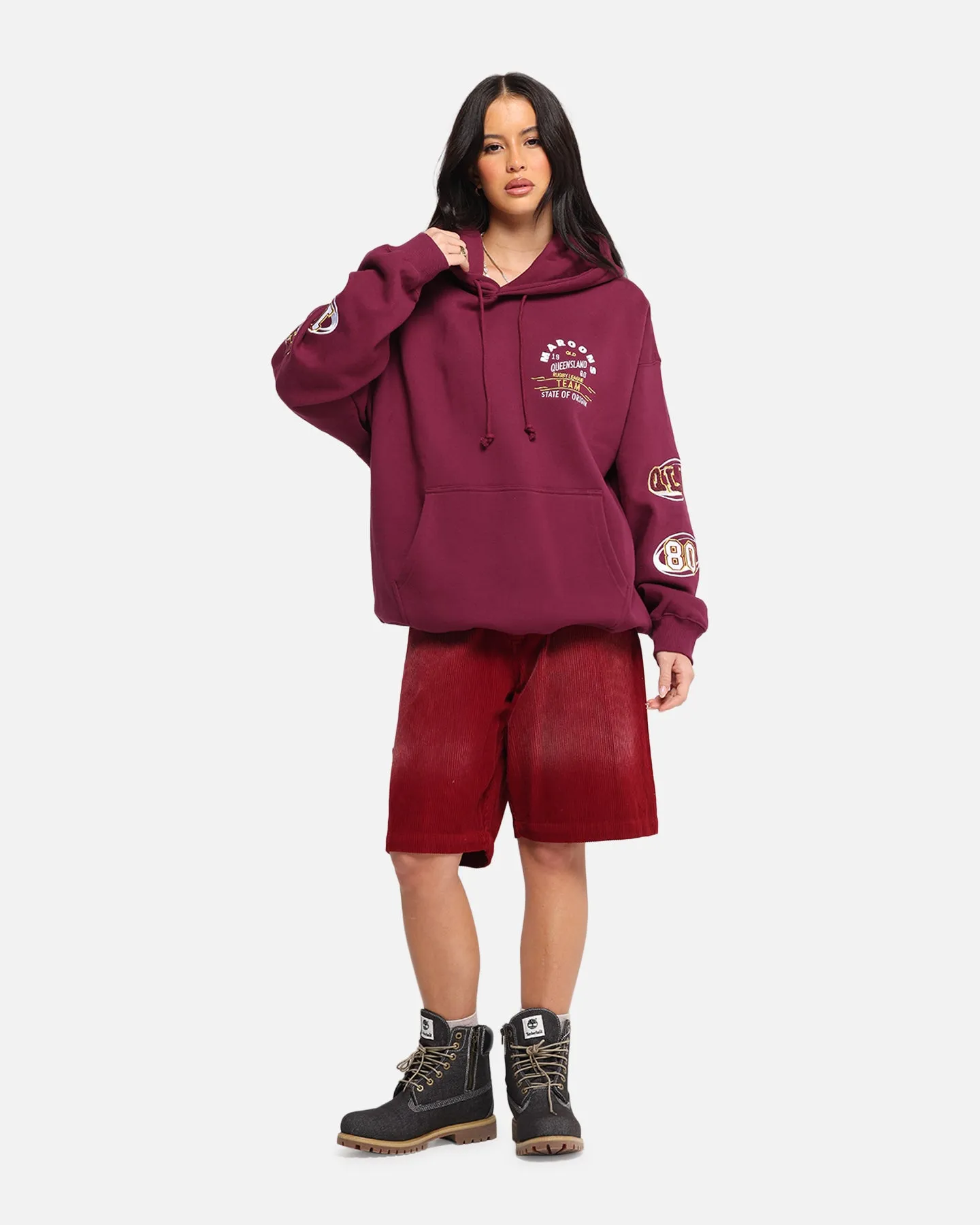 Queensland Rugby League Queensland Maroons State Of Origin Hoodie Maroon sold by Culture Kings product image thumbnail 4