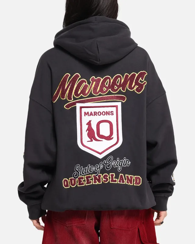 Queensland Rugby League Queensland Maroons State Of Origin Hoodie Faded Black made by Culture Kings