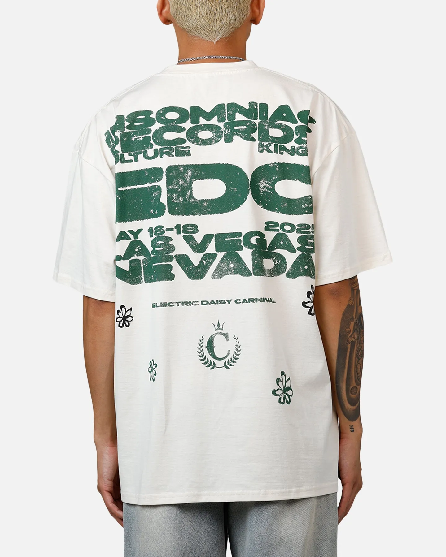 Culture Kings X EDC 2025 Vintage T-Shirt Off White sold by Culture Kings