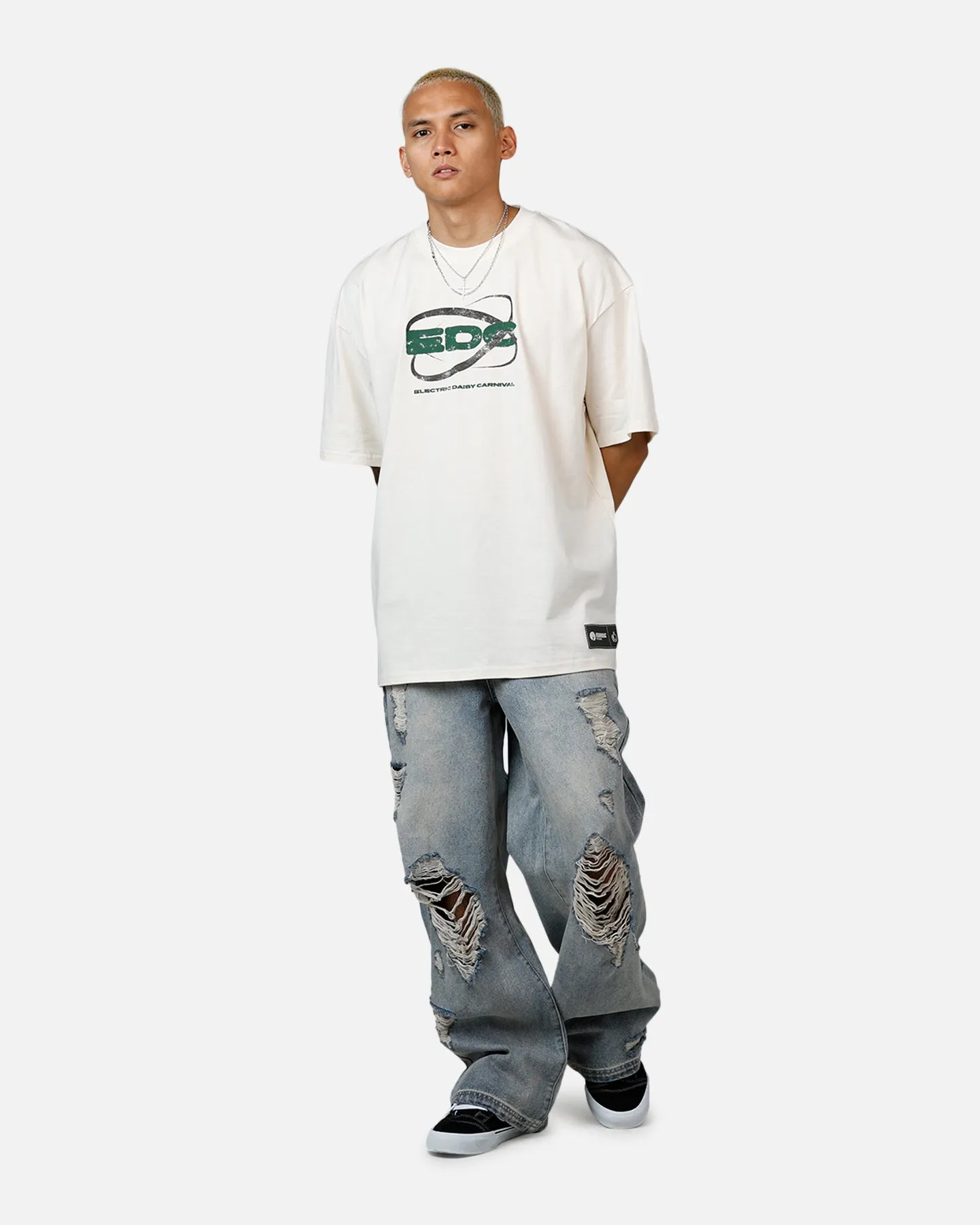 Culture Kings X EDC 2025 Vintage T-Shirt Off White sold by Culture Kings product image thumbnail 3
