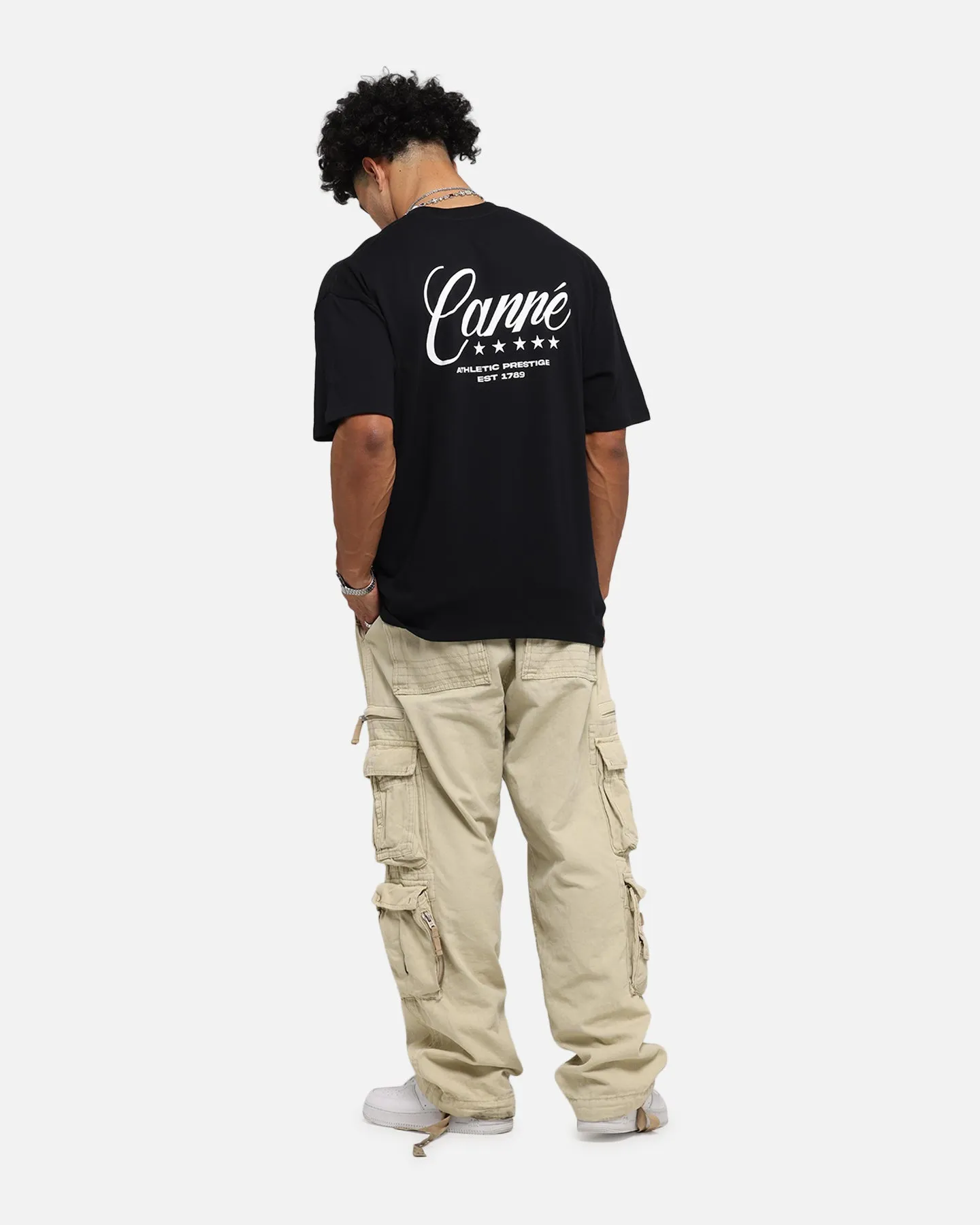 Carre Script T-Shirt Black sold by Culture Kings product image thumbnail 3