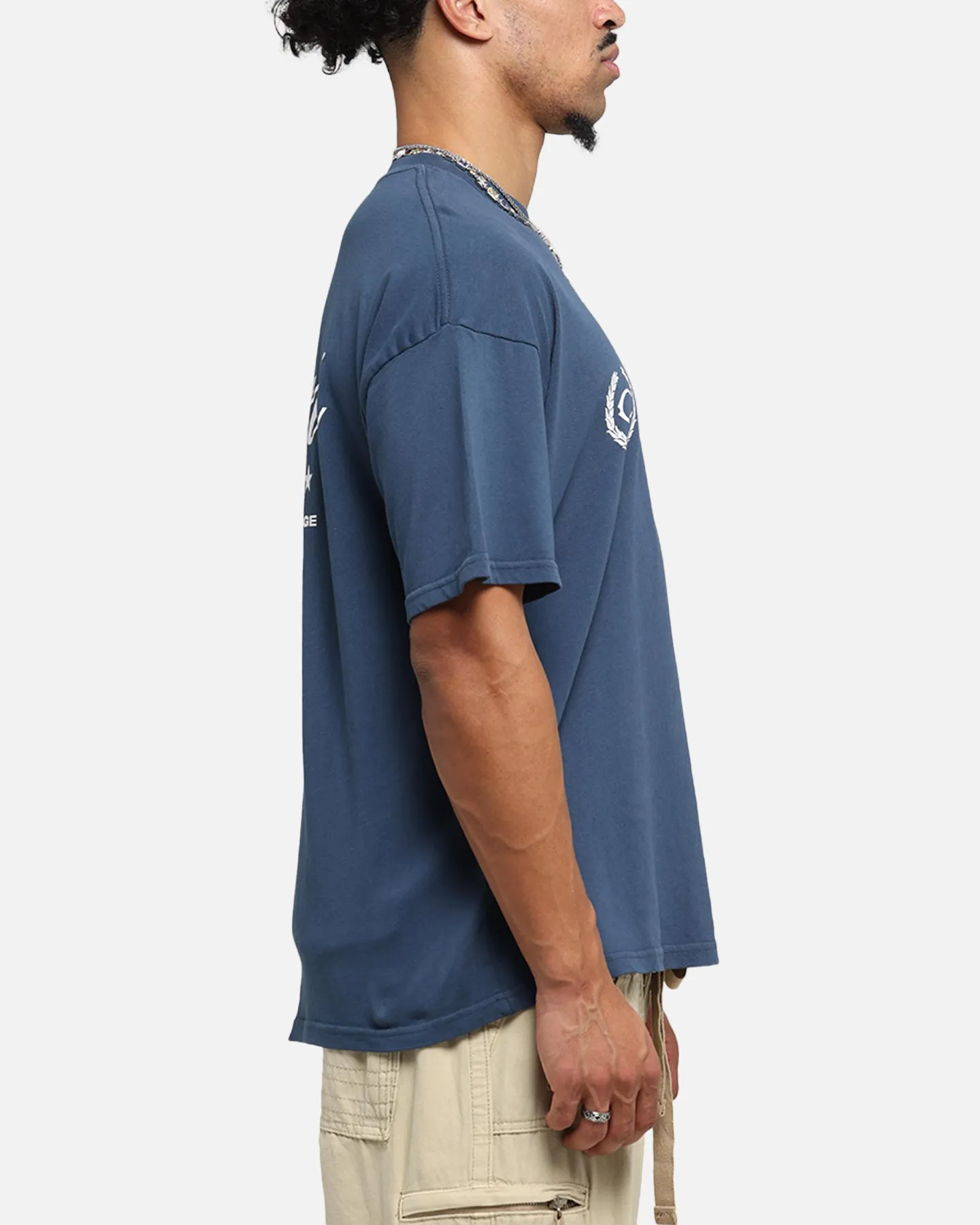 Carre Script T-Shirt Navy sold by Culture Kings product image thumbnail 5