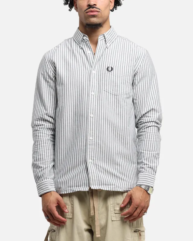 Fred Perry Stripe Oxford Shirt Blue sold by Culture Kings