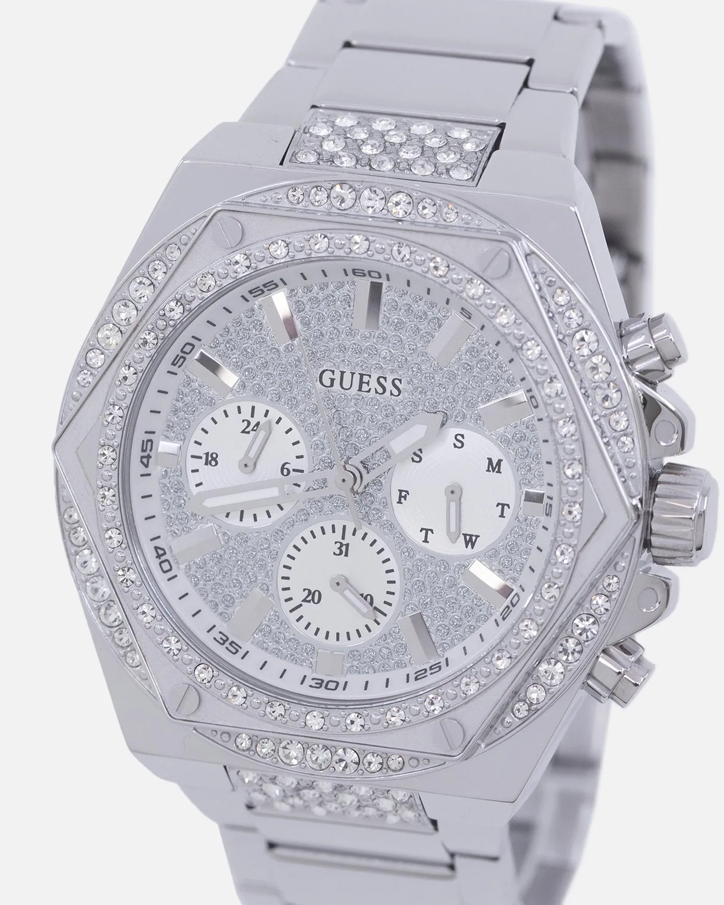 Guess Mainline Fury Glitz Bracelet Watch Silver sold by Culture Kings product image thumbnail 5
