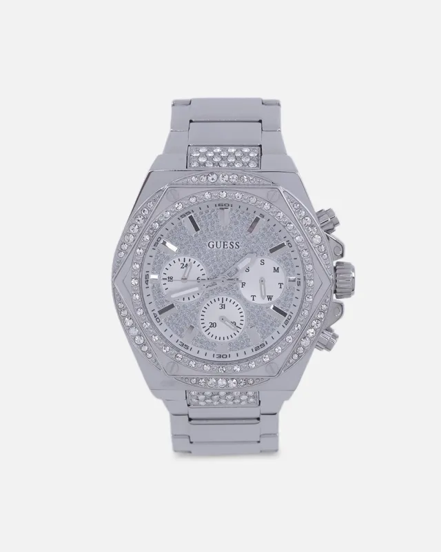 Guess Mainline Fury Glitz Bracelet Watch Silver made by Culture Kings