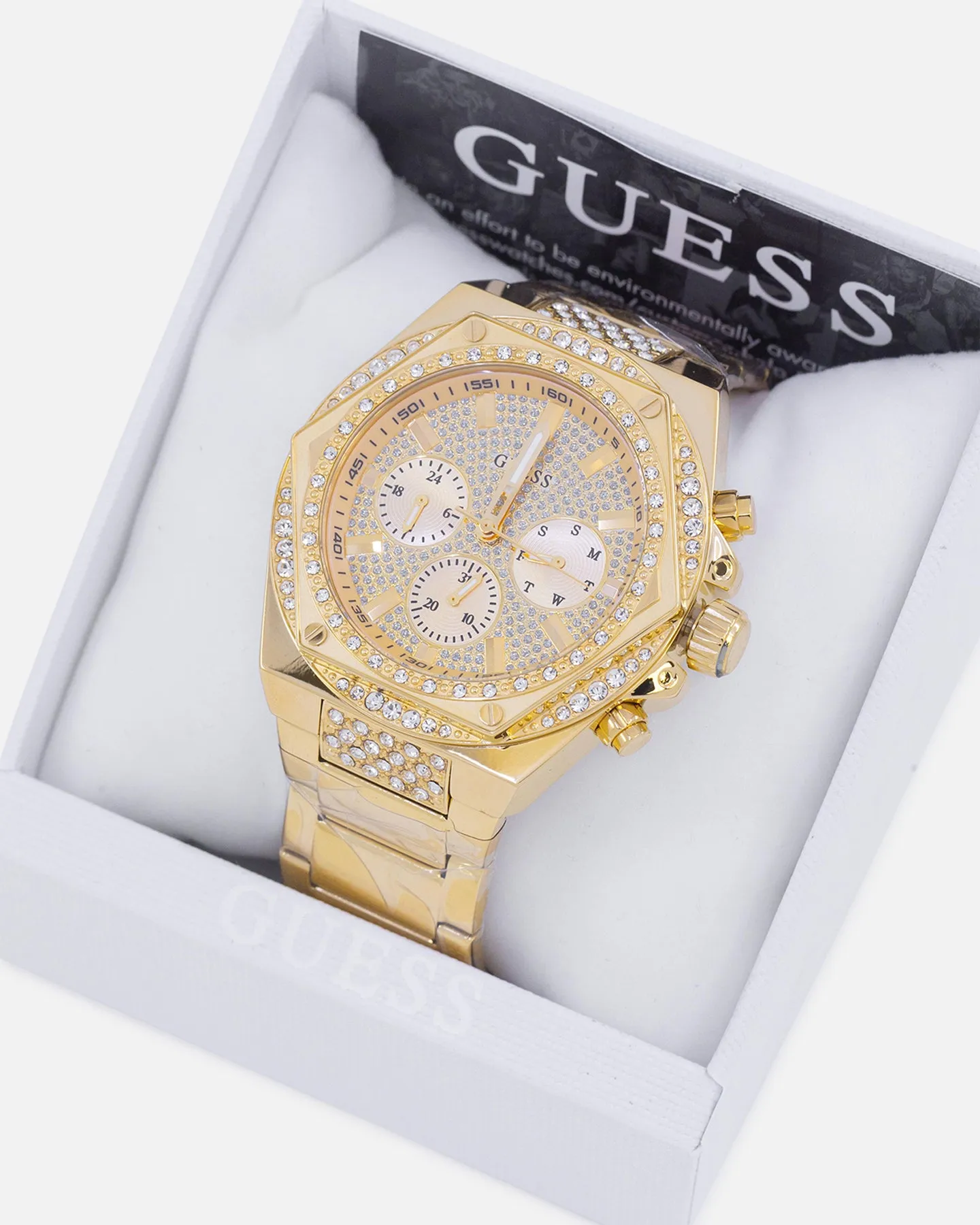 Guess Mainline Fury Glitz Bracelet Watch Gold sold by Culture Kings product image thumbnail 3