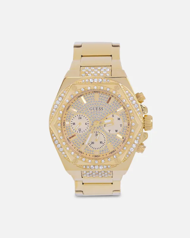 Guess Mainline Fury Glitz Bracelet Watch Gold made by Culture Kings