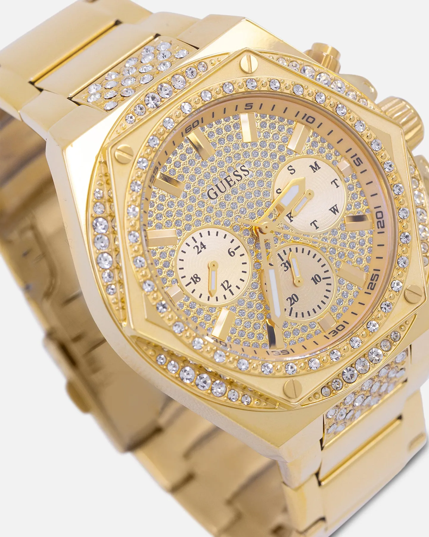 Guess Mainline Fury Glitz Bracelet Watch Gold sold by Culture Kings product image thumbnail 5