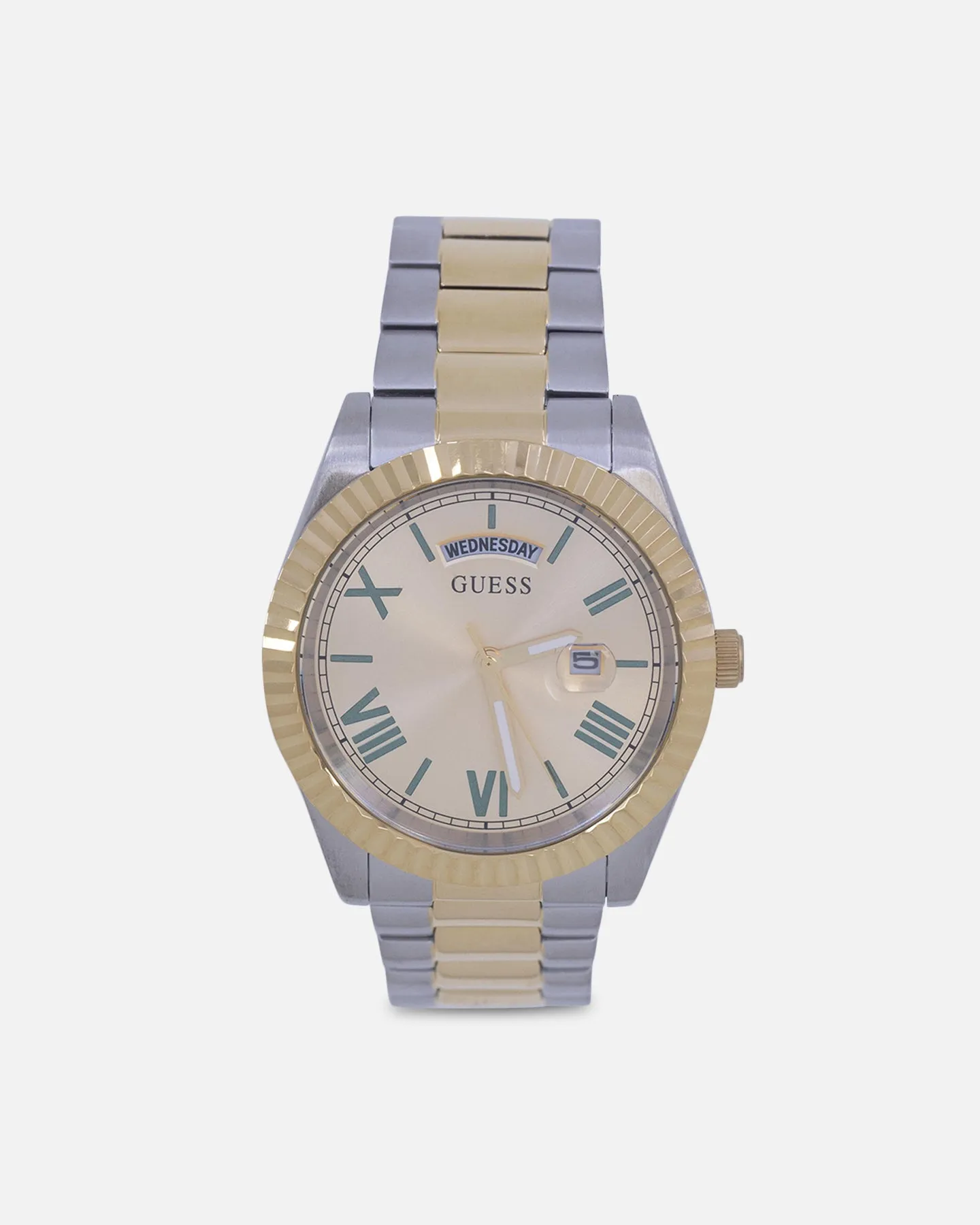 Guess Mainline Connoisseur Watch Gold/Green sold by Culture Kings