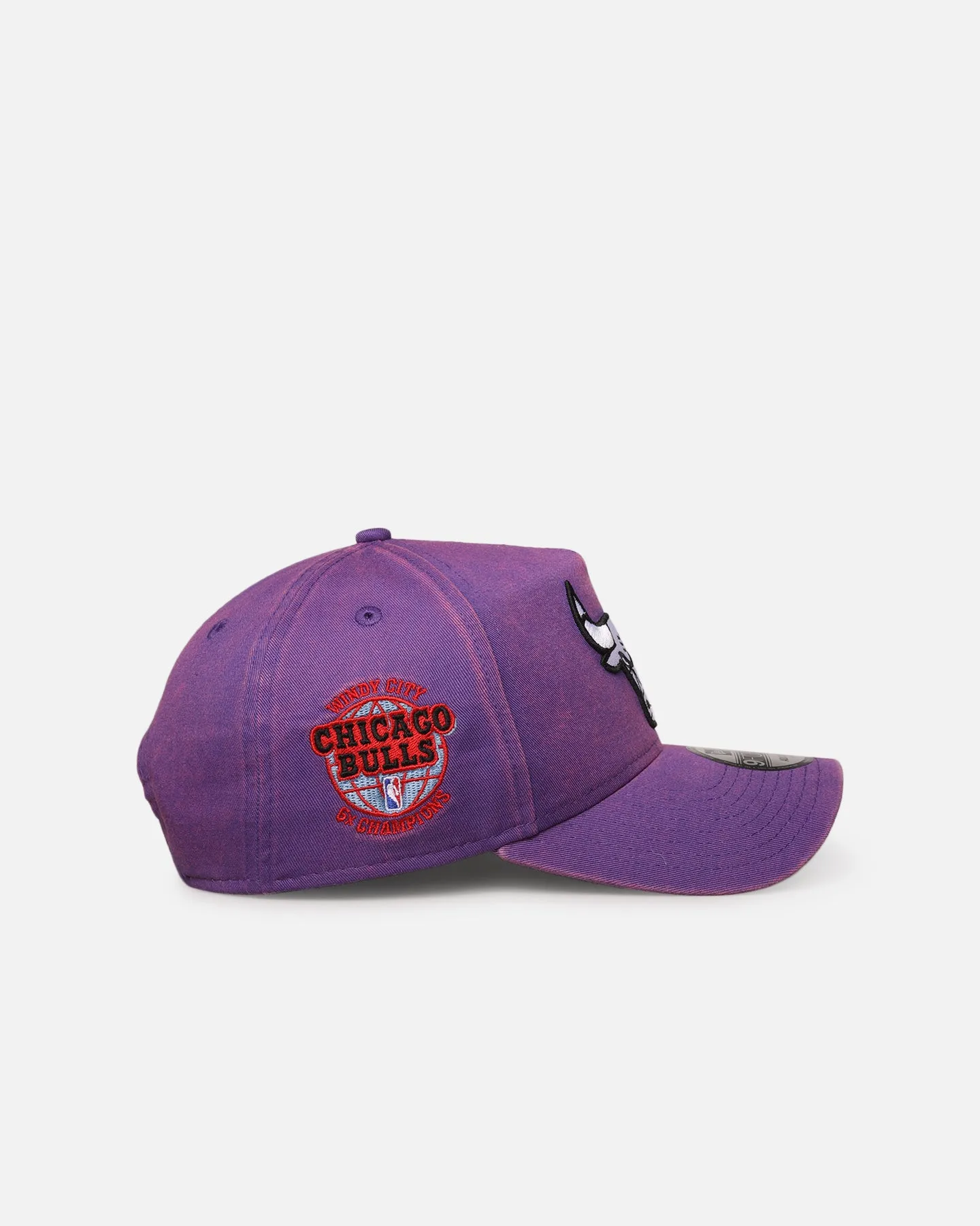 New Era Chicago Bulls 'Washed Purple' 9FORTY A-Frame Snapback Washed Purple sold by Culture Kings product image thumbnail 3