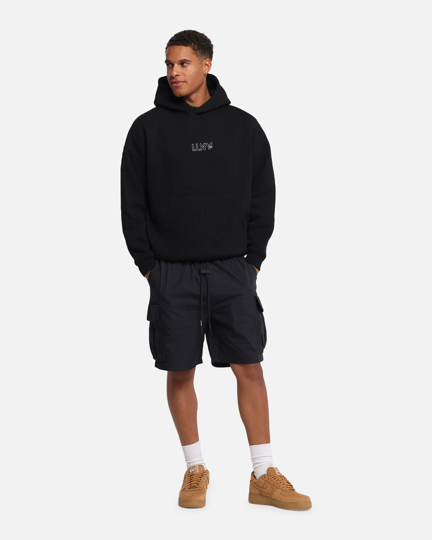 The Anti Order Truth In Chaos Boxy Hoodie Black sold by Culture Kings product image thumbnail 4