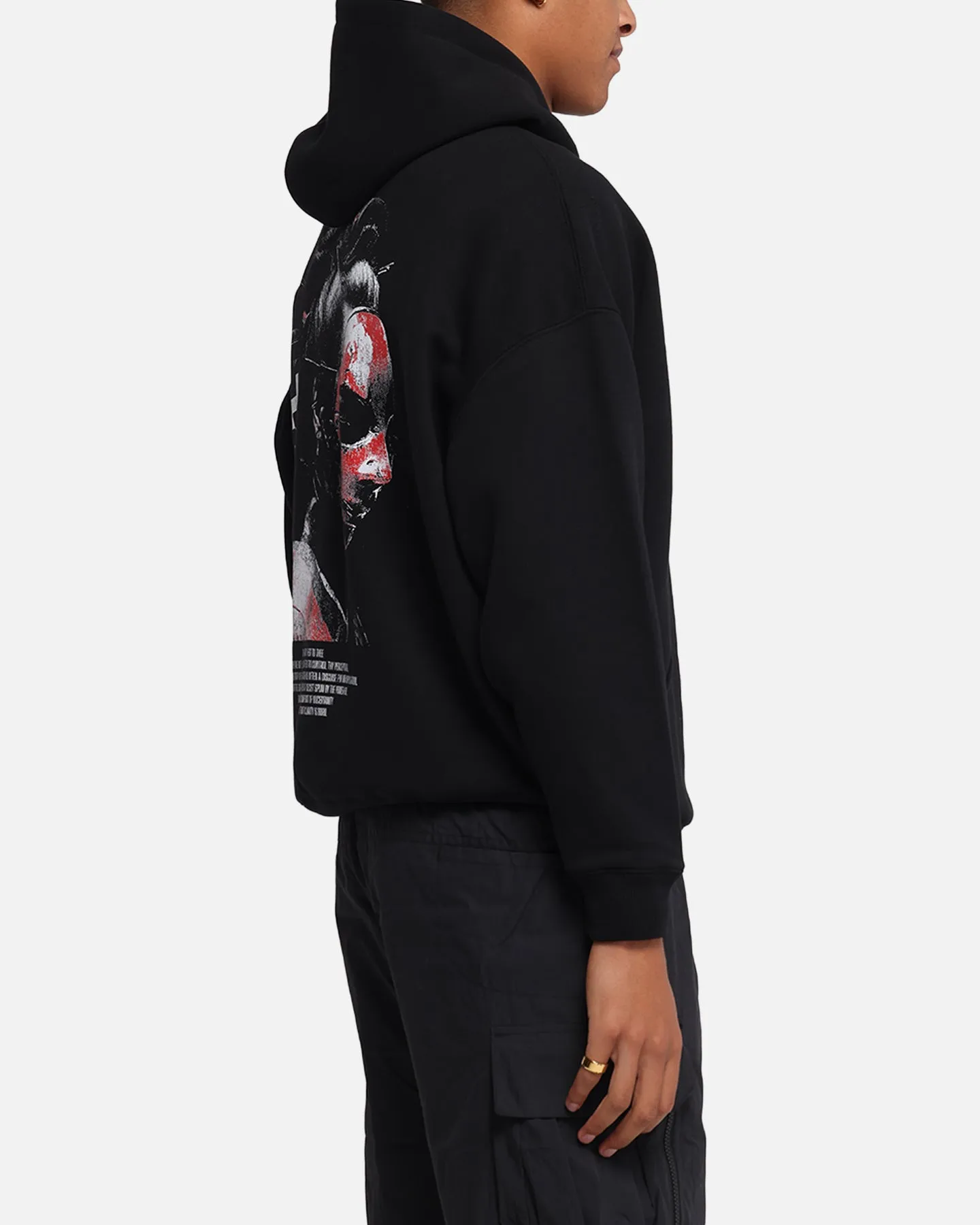 The Anti Order Truth In Chaos Boxy Hoodie Black sold by Culture Kings product image thumbnail 5