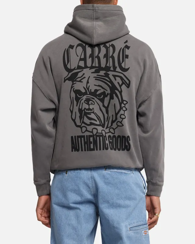 Carre Bulldog Hoodie Washed Charcoal sold by Culture Kings