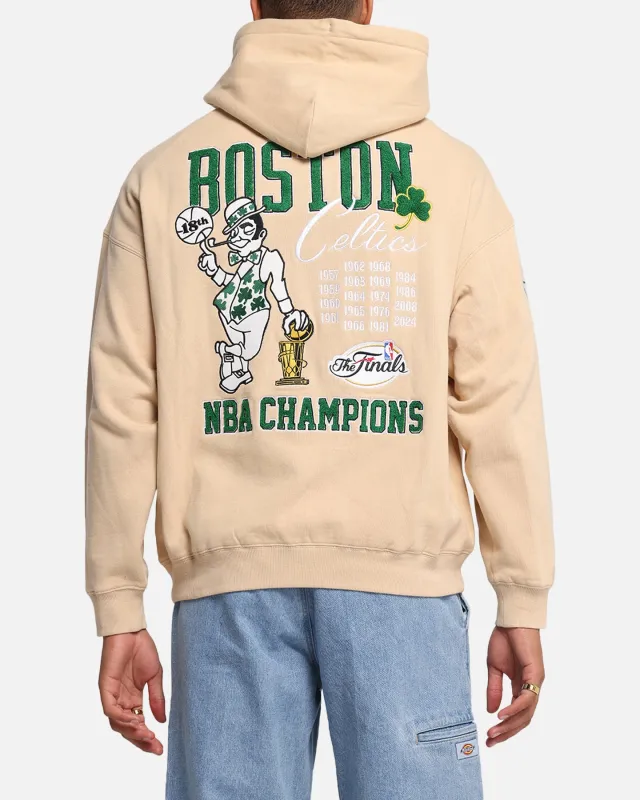 Mitchell & Ness Boston Celtics National Champions Hoodie Pebble made by Mitchell & Ness