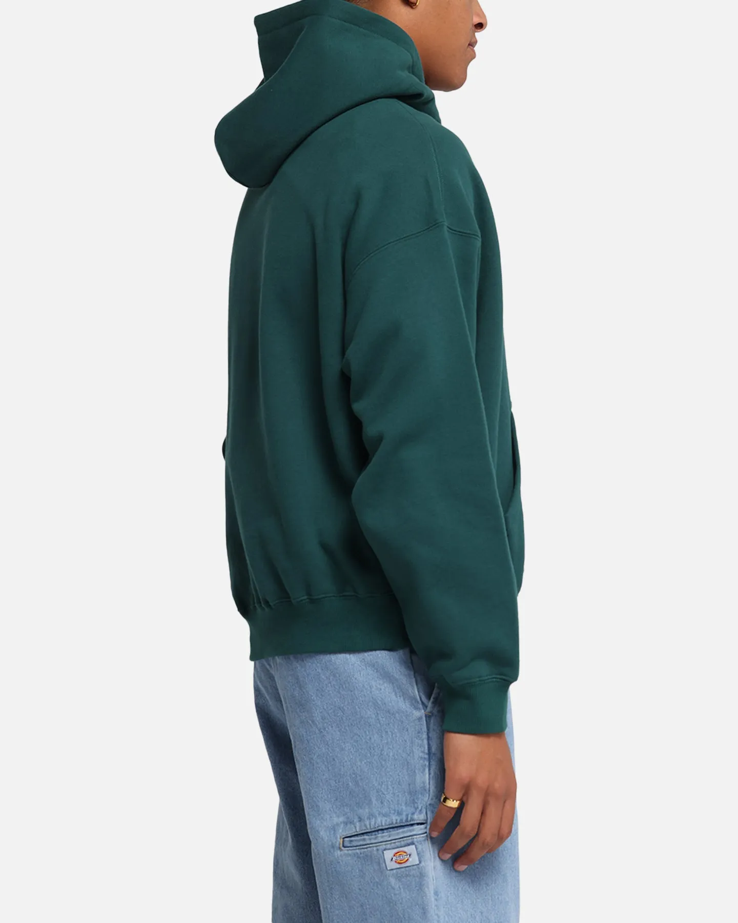 Majestic Athletic New York Yankees Mid Crest Boxy Hoodie Emerald sold by Culture Kings product image thumbnail 4