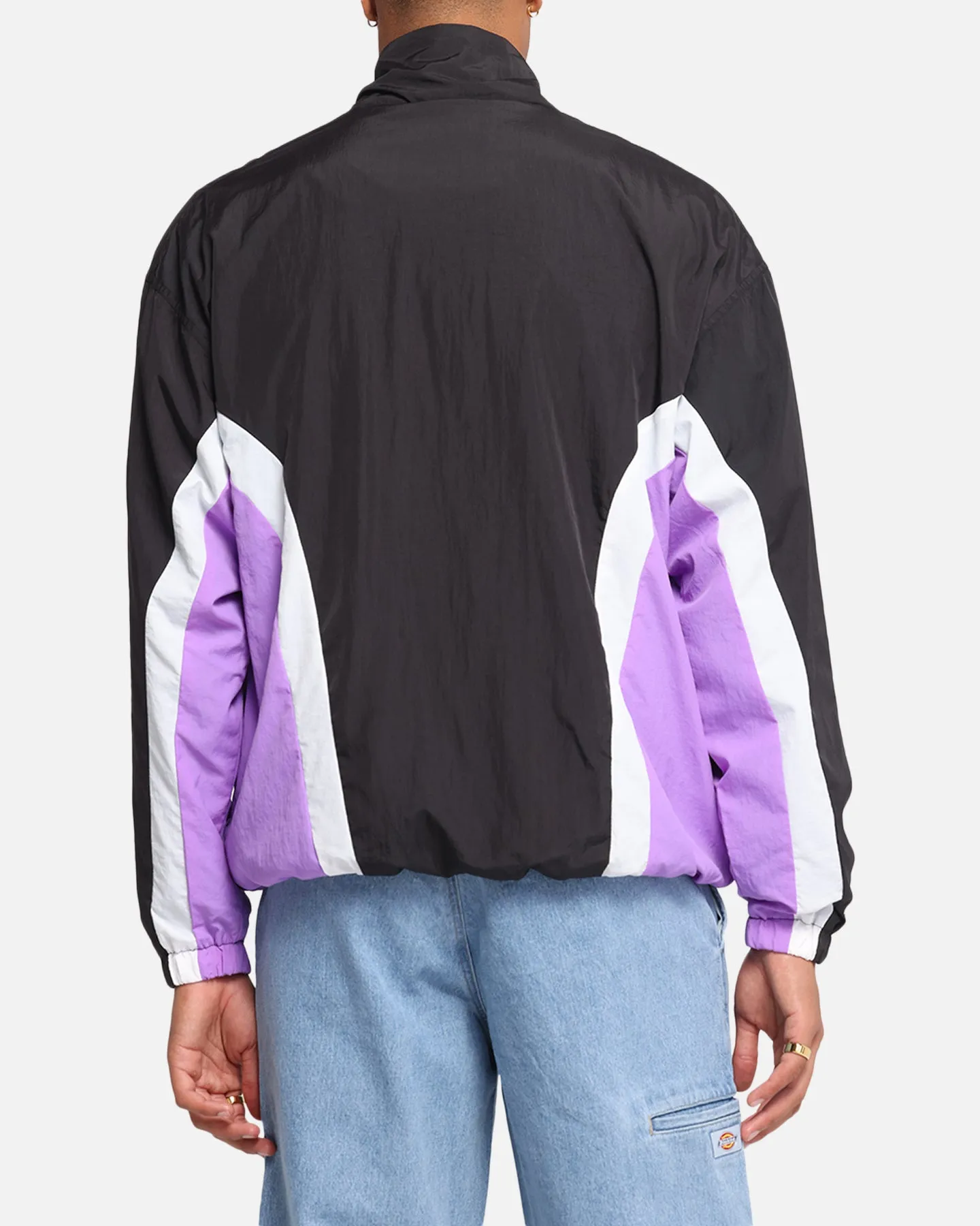 Mitchell & Ness Los Angeles Lakers Nylon Track Jacket Black/Purple sold by Culture Kings product image thumbnail 3