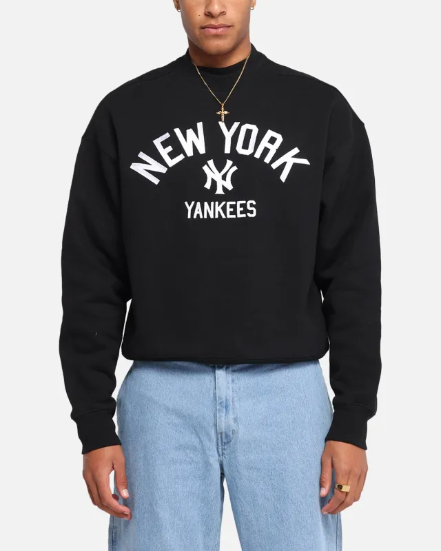 Majestic Athletic New York Yankees Arch Boxy Crewneck Black sold by Culture Kings