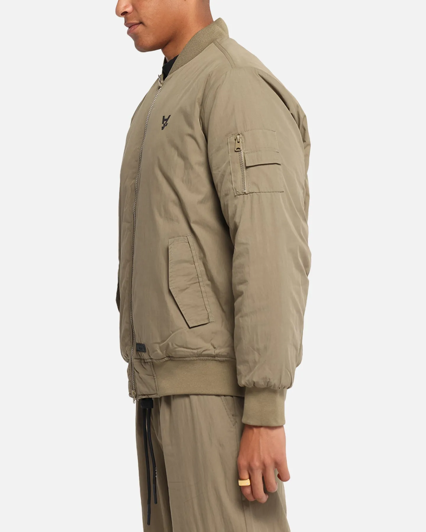 The Anti Order Anti Essential Oversized Bomber Jacket Dark Taupe sold by Culture Kings product image thumbnail 5
