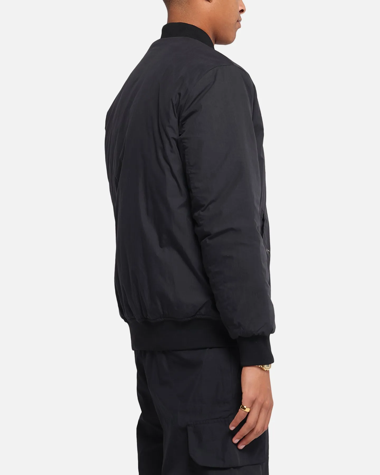 The Anti Order Anti Essential Oversized Bomber Jacket Black sold by Culture Kings product image thumbnail 5