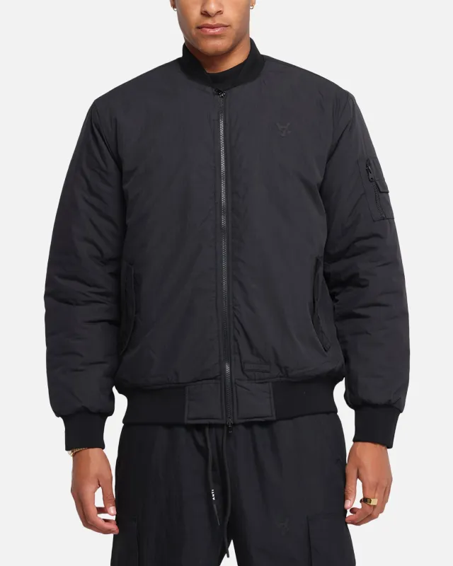 The Anti Order Anti Essential Oversized Bomber Jacket Black sold by Culture Kings