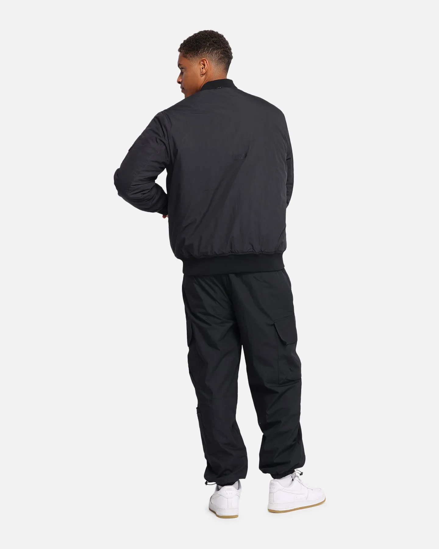 The Anti Order Anti Essential Oversized Bomber Jacket Black sold by Culture Kings product image thumbnail 4
