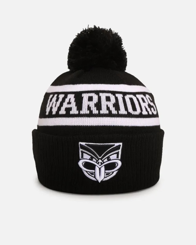 New Era New Zealand Warriors 'NRL Black White Beanies' Knitted Beanie Black sold by Culture Kings