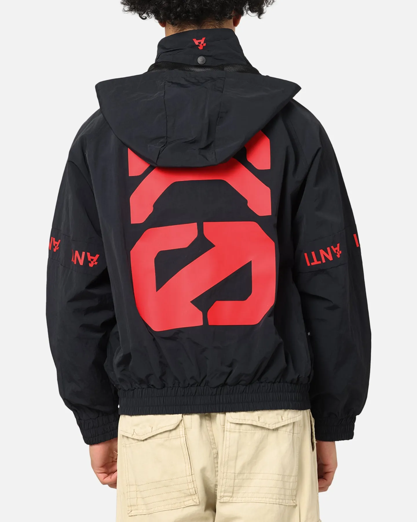 The Anti Order Faction Technical Windbreaker Jacket Black/Red sold by Culture Kings product image thumbnail 2