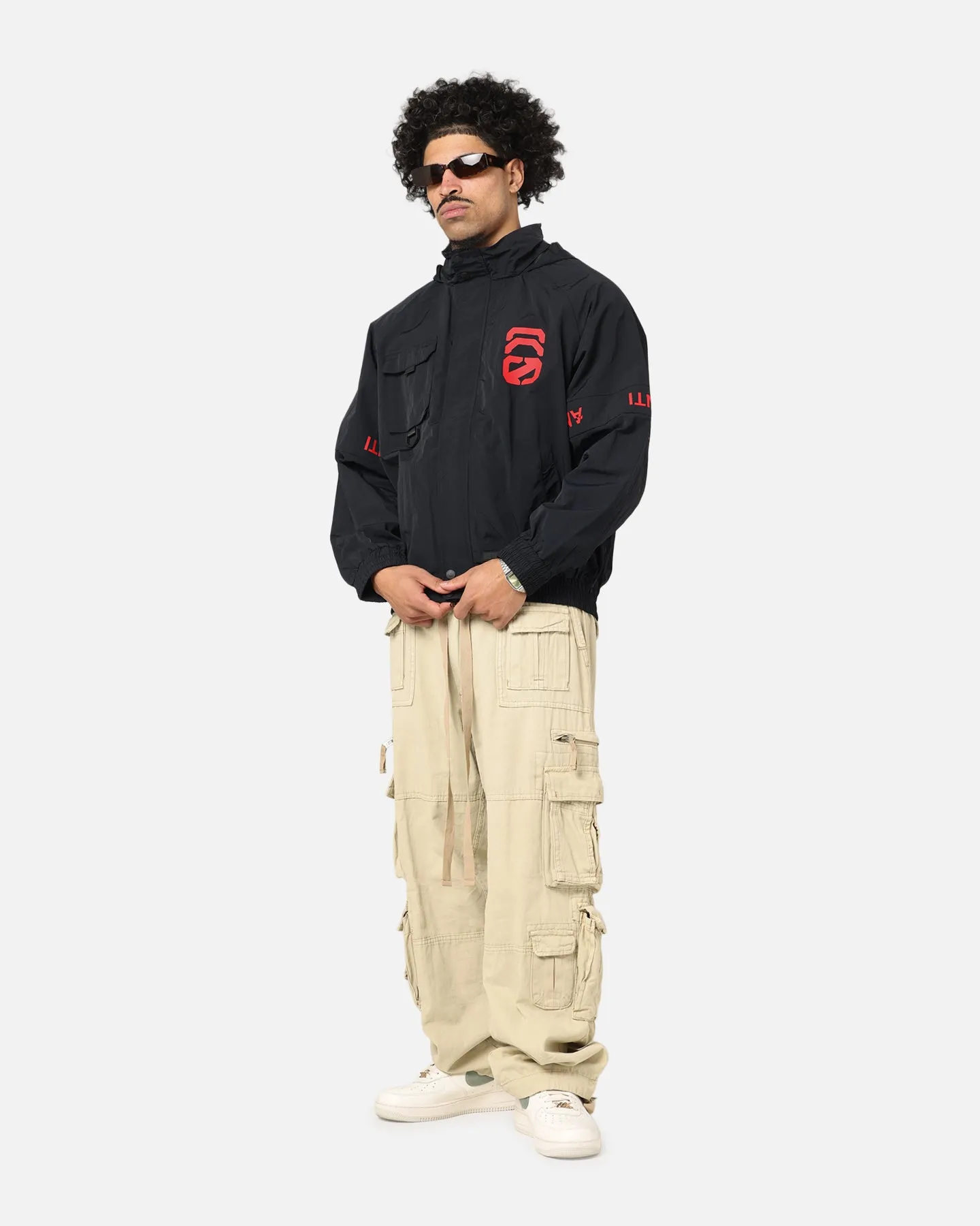 The Anti Order Faction Technical Windbreaker Jacket Black/Red sold by Culture Kings product image thumbnail 3
