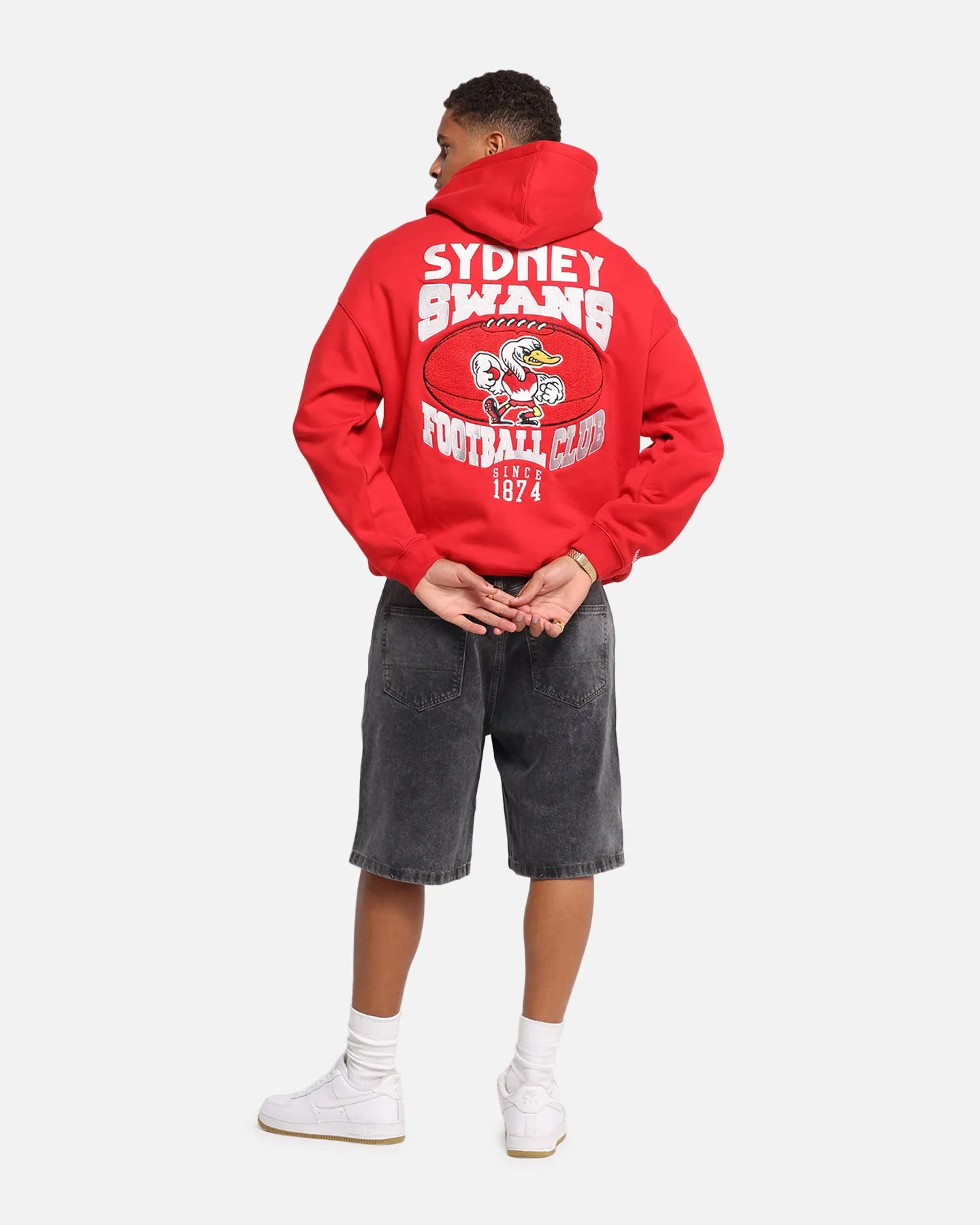 Mitchell & Ness Sydney Swans Team Hoodie Red sold by Culture Kings product image thumbnail 3