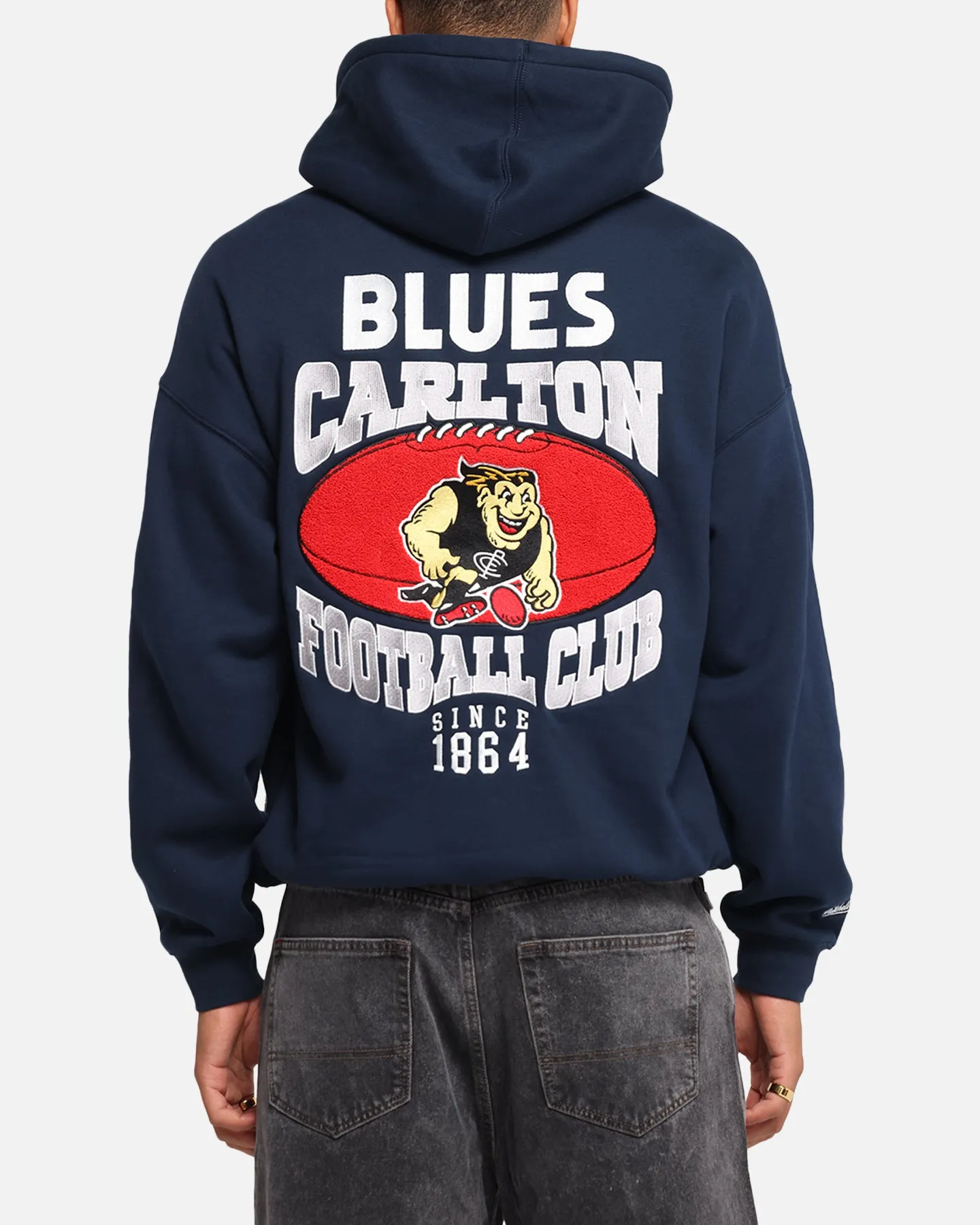 Mitchell & Ness Carlton Blues Team Hoodie Navy sold by Culture Kings