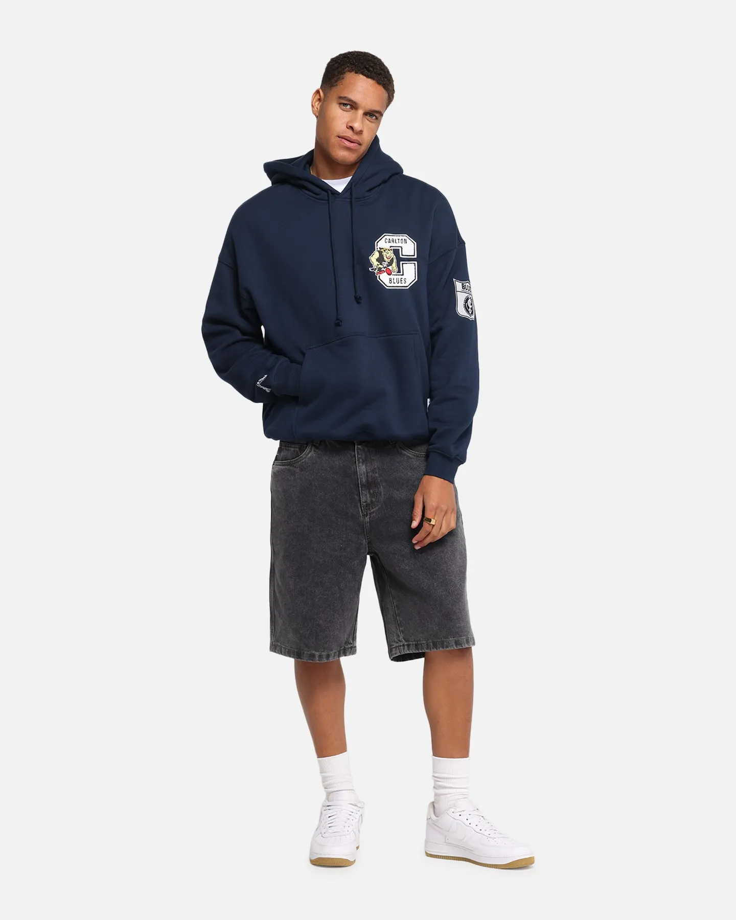 Mitchell & Ness Carlton Blues Team Hoodie Navy sold by Culture Kings product image thumbnail 4