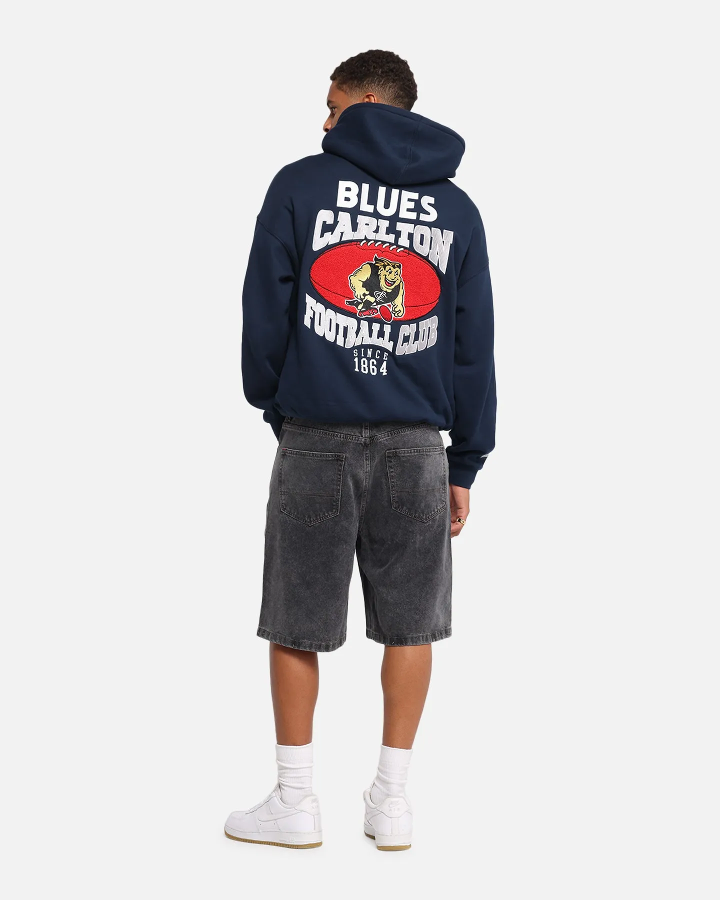 Mitchell & Ness Carlton Blues Team Hoodie Navy sold by Culture Kings product image thumbnail 3