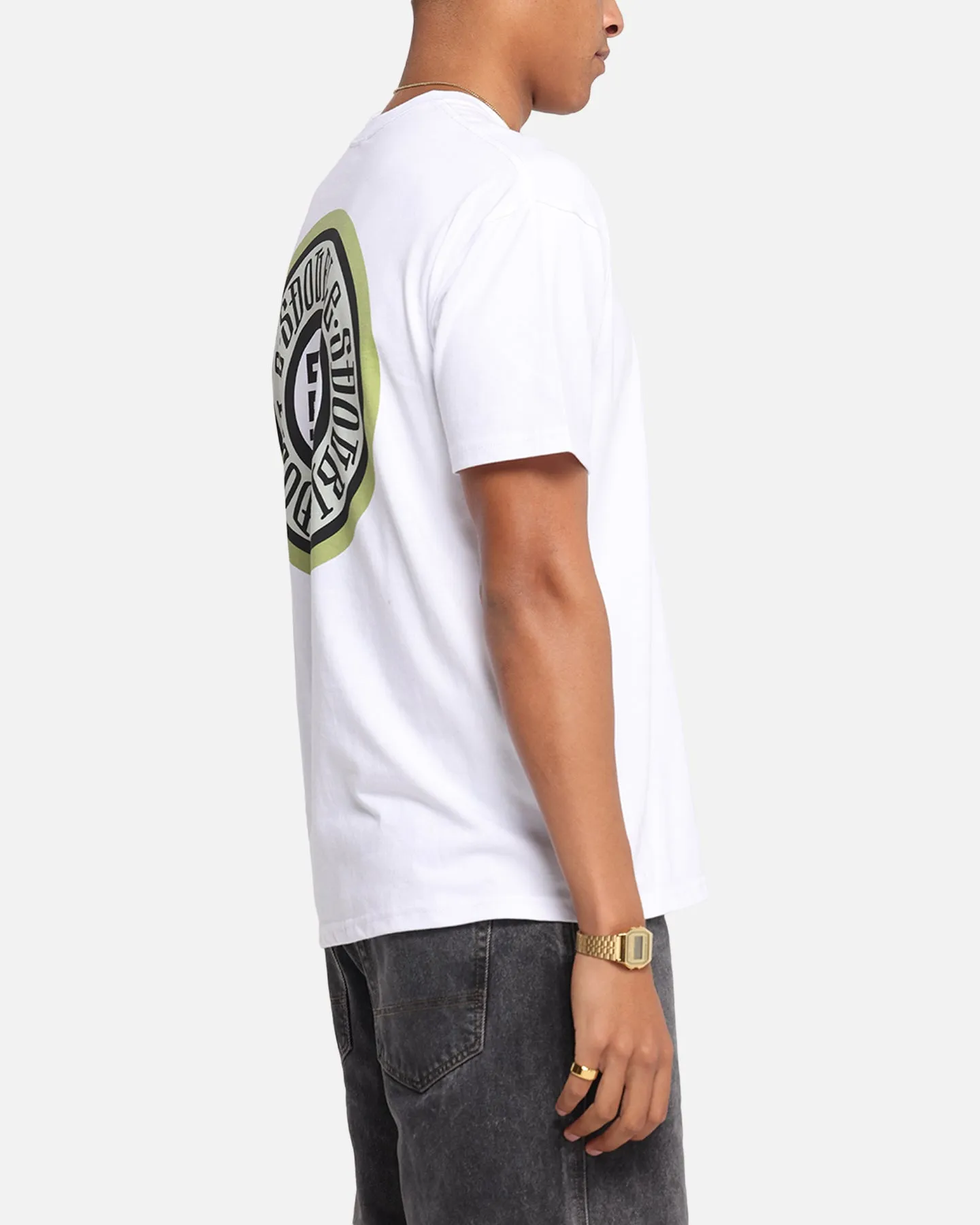 S Double Track Dot T-Shirt White sold by Culture Kings product image thumbnail 5
